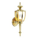 Design House 502526 Jackson 1 Light Indoor/Outdoor Wall Light Solid Brass by Design House