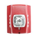【中古】【輸入品・未使用】Stobe Wall Standard Candela Red by System Sensor