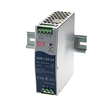 【中古】【輸入品・未使用】DIN Rail Power Supplies 120W 24V 5A Din Rail W/PFC by MEAN WELL【メーカー名】Mean Well【メーカー型番】SDR-120-24【ブランド名】MEAN WELL【商品説明】DIN Rail Power Supplies 120W 24V 5A Din Rail W/PFC by MEAN WELLこちらは当店海外ショップで一般の方から買取した未使用品です。 通関検査の為、開封されることがございますので予めご了承くださいませ。また、外箱につぶれや汚れなどがある場合がございます。 映像作品には日本語吹き替え、日本語字幕が無い場合があり、プレーヤーによっては再生できませんので予めご了承ください。 画像はイメージ写真ですので画像の通りではないこともございます。 未使用品ですが買取した為、中古扱いとしております。日本語の説明書は付属しておりませんので予めご了承くださいませ。 輸入商品の為コンセントの形状が違う、電圧による商品の不動作などは当店では出来かねます。 当店では初期不良に限り、商品到着から7日間は返品を受付けております。 ご注文からお届けまで ご注文⇒ご注文は24時間受け付けております。 注文確認⇒当店より注文確認メールを送信いたします。 入金確認⇒決済の承認が完了した翌日より、当店海外倉庫から当店日本倉庫を経由しお届けしますので10〜30営業日程度でのお届けとなります。 ※在庫切れの場合はご連絡させて頂きます。 出荷⇒日本国内倉庫到着後、検品し異常がなければ出荷⇒配送準備が整い次第、出荷致します。配送業者、追跡番号等の詳細をメール送信致します。 ※離島、北海道、九州、沖縄は遅れる場合がございます。予めご了承下さい。 ※ご注文後、当店より確認のメールをする場合がございます。期日までにご返信が無い場合キャンセルとなりますので予めご了承くださいませ。 ※当店ではお客様とのやりとりを正確に記録する為、電話での対応はしておりません。メッセージにてご連絡くださいませ。