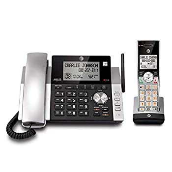 yÁzyAiEgpzATT DECT 6.0 Expandable Corded/Cordless Phone System With Digital Answering System CL84115 by AT&T