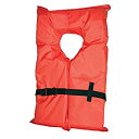 【中古】【輸入品・未使用】(Youth (23-41kg) Orange) - Absolute Outdoor Kent Youth Compliance PFD Type II Life Jacket (Medium Orange)