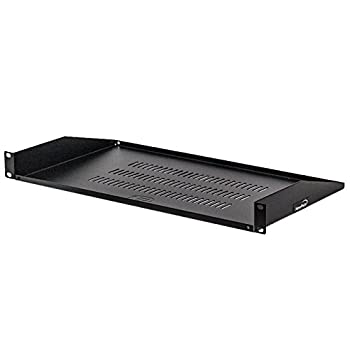 【中古】【輸入品・未使用】NavePoint Cantilever Server Shelf Vented Shelves Rack Mount 19 1U Black 10 (250mm) deep by NavePoint