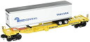 【中古】【輸入品・未使用】Bachmann Industries フロントランナー インターモーダル車 トレーラーコンレール Oスケール トレイン