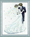 【中古】【輸入品・未使用】Wedding Couple(クロスステッチキット)