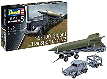 【中古】【輸入品・未使用】ドイツレベル 1/72 ドイツ陸軍 重牽引車 SS-100&トランスポーター&V2ロケッ..