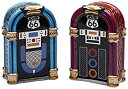 【中古】【輸入品・未使用】StealStreet SS-CG-61826 2.88 Inch Blue and Purple Jukebox Set Salt and Pepper Shakers