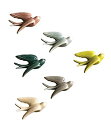 【中古】【輸入品・未使用】KALALOU セラミックハンギングスワロメセット ワンサイズ マルチカラー