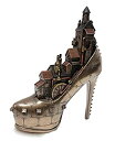【中古】【輸入品・未使用】Steampunk Stiletto Hill Ironopolis Cold Cast Bronze 10 Inch Tall by...