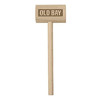 【中古】【輸入品 未使用】MarylandメリーランドMy Old Bay Seafood Seasoning木製Crab Mallet