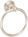 【中古】【輸入品・未使用】(Polished Nickel) - Rohl ROT4PN Country Bath Towel Ring in Polished Nickel
