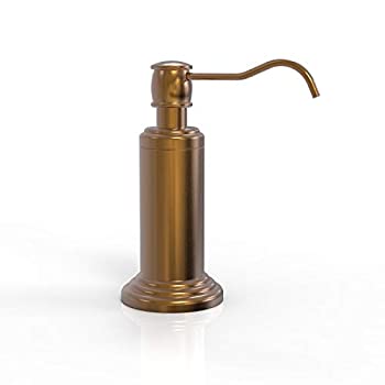 【中古】【輸入品・未使用】Allied Brass WP-61-BBR Free Standing Soap Dispenser Brushed Bronze
