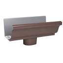 【中古】【輸入品・未使用】Amerimaxホーム製品1901019?4インチ亜鉛メッキEnd /ドロップ、ブラウン(3)