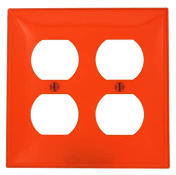 【中古】【輸入品・未使用】Leviton 2-gangデュプレックスデバイスコンセントウォールプレート 1 Pack 008-80716-ORG 1 【中古】【輸入品・未使用】Leviton 2-gangデュプレックスデバイスコンセントウォールプレート 1 Pack 008-80716-ORG 1