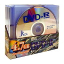 【中古】【輸入品・未使用】KHypermedia 120分/ 4.7?GB 2.4?X - Rディスク( 10枚パックwithデュアルスリムジュエルケース)