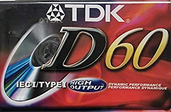 【中古】【輸入品・未使用】TDK D60 IECi/TypeI 高出力ブランクカセットテープ【メーカー名】TDK Electronics Corporation【メーカー型番】TDK D-60【ブランド名】TDK【商品説明】TDK D60 IECi/TypeI 高出力ブランクカセットテープこちらは当店海外ショップで一般の方から買取した未使用品です。 通関検査の為、開封されることがございますので予めご了承くださいませ。また、外箱につぶれや汚れなどがある場合がございます。 映像作品には日本語吹き替え、日本語字幕が無い場合があり、プレーヤーによっては再生できませんので予めご了承ください。 画像はイメージ写真ですので画像の通りではないこともございます。 未使用品ですが買取した為、中古扱いとしております。日本語の説明書は付属しておりませんので予めご了承くださいませ。 輸入商品の為コンセントの形状が違う、電圧による商品の不動作などは当店では出来かねます。 当店では初期不良に限り、商品到着から7日間は返品を受付けております。 ご注文からお届けまで ご注文⇒ご注文は24時間受け付けております。 注文確認⇒当店より注文確認メールを送信いたします。 入金確認⇒決済の承認が完了した翌日より、当店海外倉庫から当店日本倉庫を経由しお届けしますので10〜30営業日程度でのお届けとなります。 ※在庫切れの場合はご連絡させて頂きます。 出荷⇒日本国内倉庫到着後、検品し異常がなければ出荷⇒配送準備が整い次第、出荷致します。配送業者、追跡番号等の詳細をメール送信致します。 ※離島、北海道、九州、沖縄は遅れる場合がございます。予めご了承下さい。 ※ご注文後、当店より確認のメールをする場合がございます。期日までにご返信が無い場合キャンセルとなりますので予めご了承くださいませ。 ※当店ではお客様とのやりとりを正確に記録する為、電話での対応はしておりません。メッセージにてご連絡くださいませ。