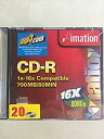 【中古】【輸入品・未使用】Imation CD - R 700?MB / 80min互換性1?x - 16?x 20パック【メーカー名】Imation【メーカー型番】5112241219【ブランド名】Imation【商品説明】Imation CD - R 700?MB / 80min互換性1?x - 16?x 20パックこちらは当店海外ショップで一般の方から買取した未使用品です。 通関検査の為、開封されることがございますので予めご了承くださいませ。また、外箱につぶれや汚れなどがある場合がございます。 映像作品には日本語吹き替え、日本語字幕が無い場合があり、プレーヤーによっては再生できませんので予めご了承ください。 画像はイメージ写真ですので画像の通りではないこともございます。 未使用品ですが買取した為、中古扱いとしております。日本語の説明書は付属しておりませんので予めご了承くださいませ。 輸入商品の為コンセントの形状が違う、電圧による商品の不動作などは当店では出来かねます。 当店では初期不良に限り、商品到着から7日間は返品を受付けております。 ご注文からお届けまで ご注文⇒ご注文は24時間受け付けております。 注文確認⇒当店より注文確認メールを送信いたします。 入金確認⇒決済の承認が完了した翌日より、当店海外倉庫から当店日本倉庫を経由しお届けしますので10〜30営業日程度でのお届けとなります。 ※在庫切れの場合はご連絡させて頂きます。 出荷⇒日本国内倉庫到着後、検品し異常がなければ出荷⇒配送準備が整い次第、出荷致します。配送業者、追跡番号等の詳細をメール送信致します。 ※離島、北海道、九州、沖縄は遅れる場合がございます。予めご了承下さい。 ※ご注文後、当店より確認のメールをする場合がございます。期日までにご返信が無い場合キャンセルとなりますので予めご了承くださいませ。 ※当店ではお客様とのやりとりを正確に記録する為、電話での対応はしておりません。メッセージにてご連絡くださいませ。