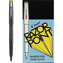 【中古】【輸入品・未使用】Pilot Razor Point マーカースティックペン 極細 Dozen Box