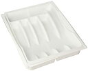 【中古】【輸入品・未使用】Rubbermaid Adjustable Cutlery Tray White by Rubbermaid