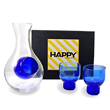 【中古】【輸入品・未使用】Happy Sales Sake Set for Cold Sake #HSSS-GLB12 by Happy Sales 1