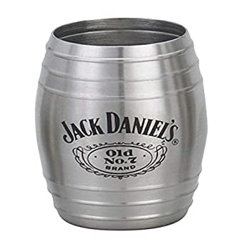 【中古】【輸入品・未使用】Jack Daniels Medium Barrel Shot Glass by Jack Daniels Licenced Barware