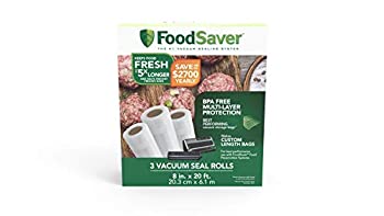 【中古】【輸入品・未使用】FoodSaver 真空シールロール BPAフリー多層構造 食品保存用 8" Rolls FSFSBF0534-000