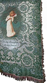 【中古】【輸入品・未使用】Manual 50 x 60-Inch Tapestry Throw Willow Tree Thinking of You Throw by Manual Woodworker