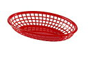 【中古】【輸入品・未使用】Update International (BB96R) Oval Fast Food Baskets [Set of 12] by Update International