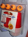 【中古】【輸入品・未使用】Beer Pong Party Pack Pong Star Beer Pong Kit(3)