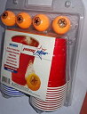 【中古】【輸入品・未使用】Beer Pong Party Pack Pong Star Beer Pong Kit