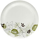 【中古】【輸入品・未使用】Dixie UX7WSPK Pathways Table Ware Plates Heavy Weight 6-7/8 in 125/...