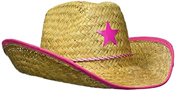 Beistle Child Cowboy Hat with Star and Chin Strapマルチカラー