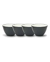 【中古】【輸入品・未使用】Noritake 4-Inch Colorwave Bowl Graphite Set of 4 by Noritake