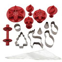 【中古】【輸入品 未使用】Cake Boss Decorating Tools Winter and Holiday Cake Kit by Cake Boss