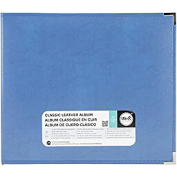 【中古】【輸入品・未使用】We R Memory Keepers Classic Album アルバム & スリーブ - 12 x 12 - Ring - Country Blue