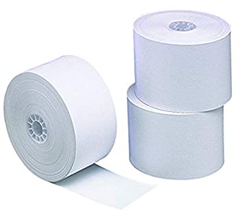 yÁzyAiEgpzPM Company 18998 One-Ply Thermal Cash Register/Point of Sale Roll- 1-3/4&quot; x 230 ft- White- 10/PK