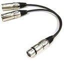 yÁzyAiEgpzKirlin 3 Foot Patch Y Cable Cords - XLR Female To Dual XLR Male Cables - 3' Pro Series Y-Cable Cord Splitter by Kirlin