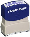 【ポイントアップ中！】【中古】【輸入品・未使用未開封】Stamp-Ever Pre-Inked Message Stamp Approved Stamp Impression Size: 9/16 x 1-11/16 Inches Blue (5941) by Stamp-Ever