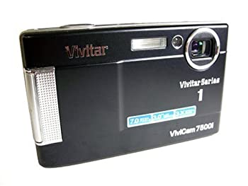 【中古】【輸入品 未使用】Vivitar ViviCam 7500i 7 MP 3 x光学ズーム3 LCDデジタルカメラ(ブラック)