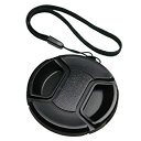 【中古】【輸入品・未使用】Mennon Proセンターピンチレンズキャップ72?mmスナップオンwith Leash