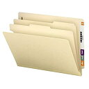 【中古】【輸入品 未使用】Smead End Tab Classification File Folder 2 Divider 2 Expansion Letter Size Manila 10 per Box (26835) by Smead