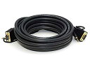 【中古】【輸入品・未使用】Monoprice 約7.6m (25フィート) スーパー VGA HD15 M/M CL2 定格 ステレオ音声対応、3重シールド付き (金メッキ)(2)