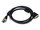 【中古】【輸入品・未使用】Monoprice 約1.8m (6フィート) 28AWG CL2 デュアルリンク DVI-D ケーブル - ブラック