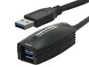 【中古】【輸入品・未使用】Monoprice Monoprice USB-A to USB-A Female 3.0 Extension Cable - Act...