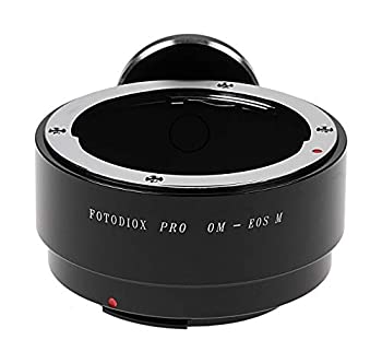 【中古】【輸入品 未使用】Fotodiox Pro Lens Mount Adapter Compatible with Olympus OM 35mm Film Lenses to Canon EOS M EF-M Mount Mirrorless Cameras