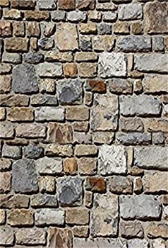 【中古】【輸入品・未使用】laeaccoカスタマイズ可能な5?x 7ftビニール写真背景石レンガ床壁シーン1.5?..