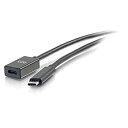 【中古】【輸入品・未使用】C2G 28655 USB-C オス - メス 延長ケーブル