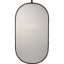【中古】【輸入品・未使用】Impact折りたたみ可能な楕円形Reflector Disc???ホワイト半透明???41?x 74?