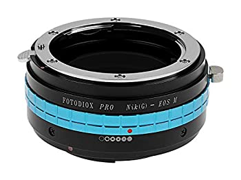 【中古】【輸入品 未使用】Fotodiox Pro Lens Mount Adapter Compatible with Nikon F-mount G-Type Lenses to Canon EOS M EF-M Mount Mirrorless Cameras