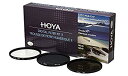 【中古】【輸入品・未使用】Hoya 3デジタルスリムフィルタセットII (HMC UV/Circular Polarizer / nd8?) withポーチ 7...