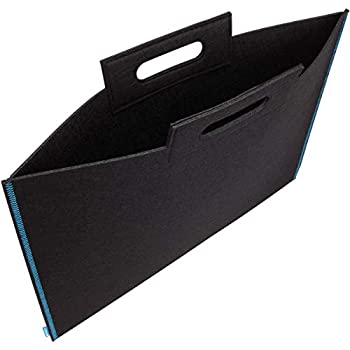 【中古】【輸入品・未使用】ITOYA ミッドタウン ラージフォーマットアートワークキャリアバッグ 17x23インチ ブラック/ブルー